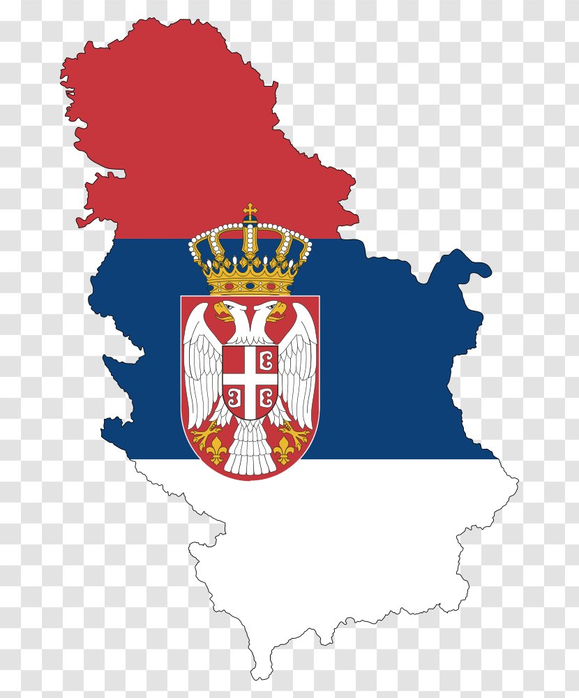 Flag Of Serbia And Montenegro National Stock Photography - Map Transparent PNG