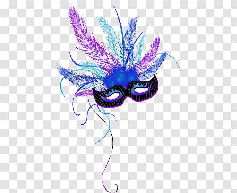 Venice Carnival Mask Mardi Gras Party - Serpentine Streamer Transparent PNG