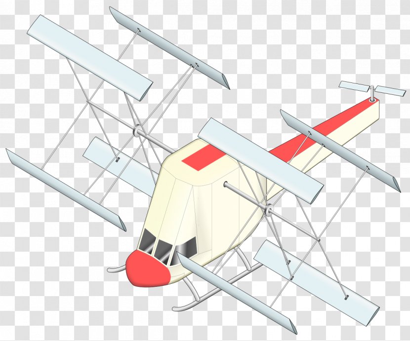 Aircraft Helicopter Cessna 150 Cyclogyro Cyclorotor - Propulsion Transparent PNG