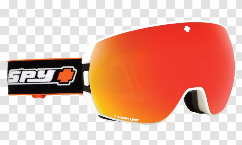 Goggles SPY Glasses Eyewear Lens - Skiing - Persimmon Transparent PNG