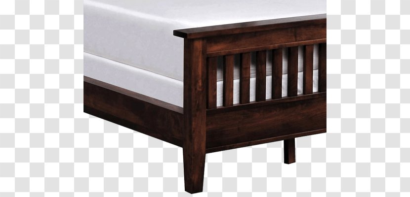 Bed Frame Bedside Tables Mission Style Furniture - Heart - Wood Transparent PNG