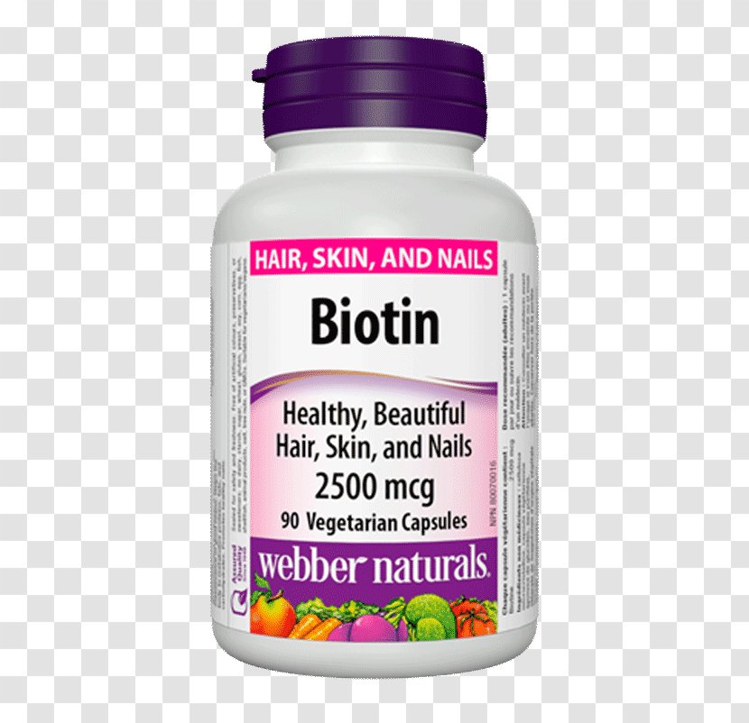 Biotin Dietary Supplement Capsule Vitamin Softgel - B6 - Health Transparent PNG
