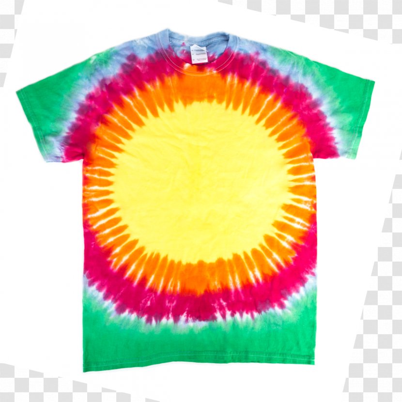 T-shirt Tie-dye Textile Gildan Activewear - Spreadshirt - Sunburst Transparent PNG