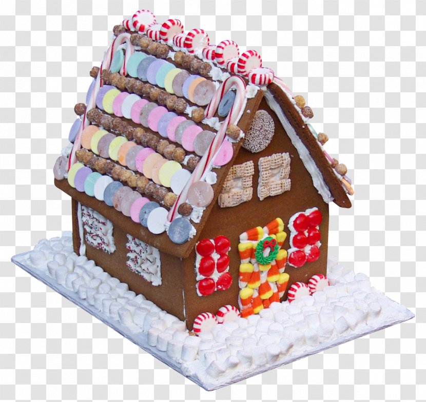Gingerbread House Christmas Day Lebkuchen Party Holiday - Church Service Transparent PNG