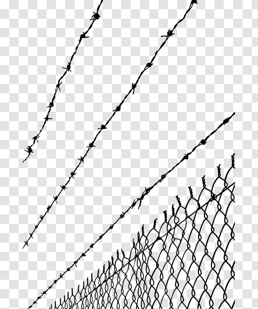 Barbed Wire Fence Stock Photography Tape - High-voltage Protective Wall Transparent PNG