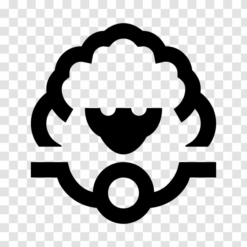 Sheep Bicycle Clip Art - Black And White Transparent PNG