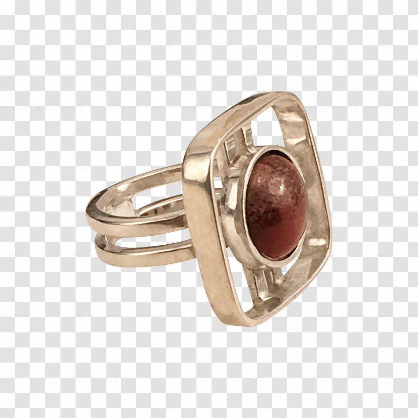 Ruby Ring Jewellery Silver Gold - Woman Transparent PNG