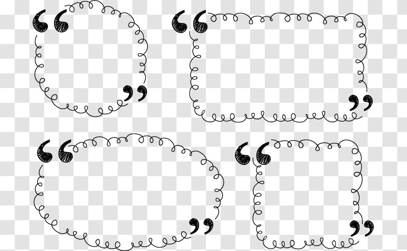 Text Euclidean Vector Computer File - Border - Cute Curly Annular Material Transparent PNG
