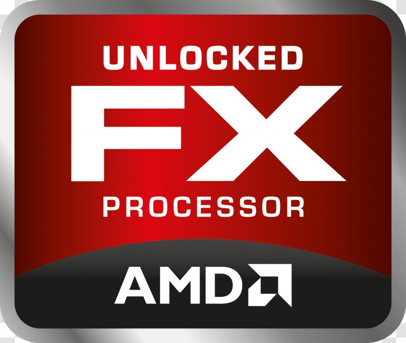AMD Accelerated Processing Unit FX Central Socket FM2 Multi-core Processor - Sign - Bulldozer Transparent PNG