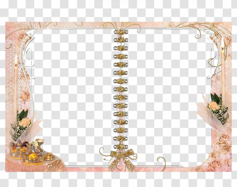 Picture Frames Wedding - Rectangle - Borders Book Transparent PNG