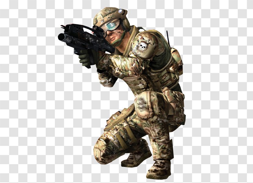 Tom Clancy's Ghost Recon Advanced Warfighter 2 Recon: Future Soldier Video Game - Military - Action Figure Transparent PNG