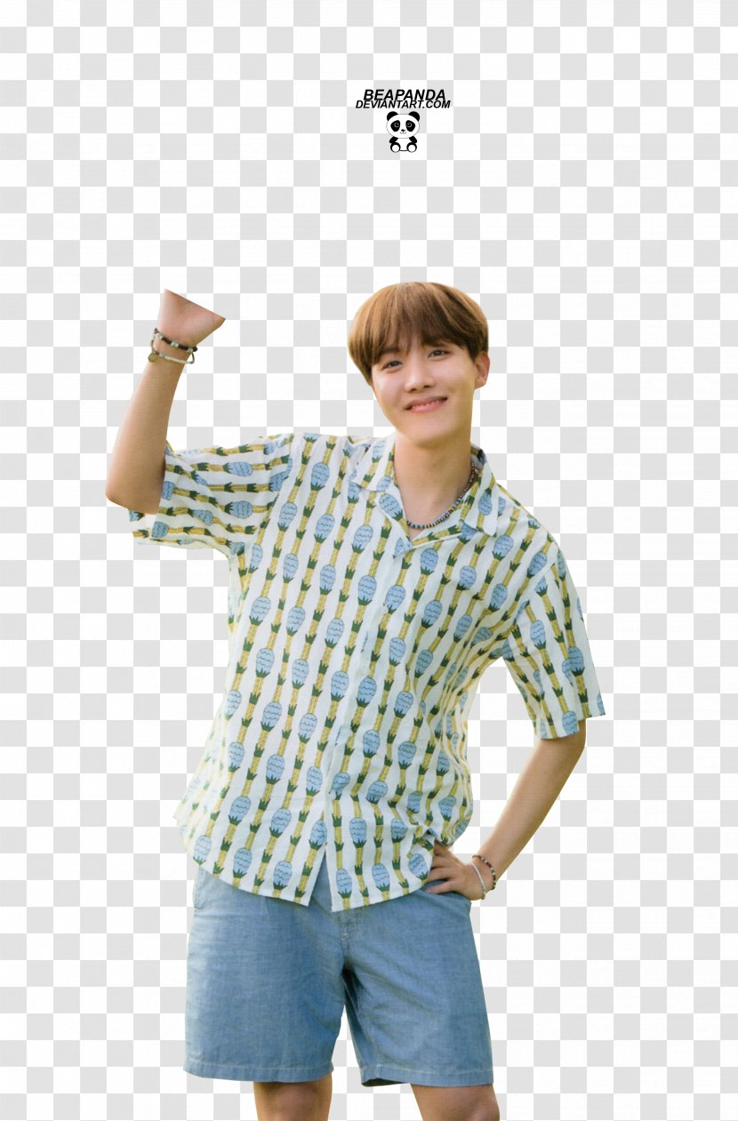 T-shirt BTS Boy Sleeve Shorts - Standing Transparent PNG
