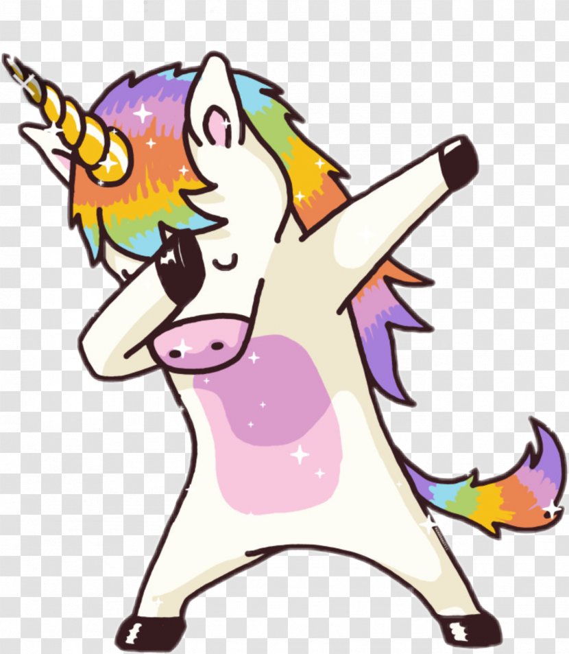 T-shirt Dab Dance Magic Unicorn Transparent PNG