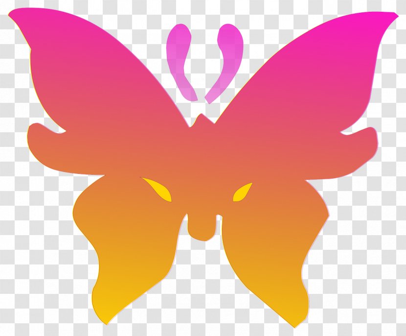Butterfly Drawing Pink Clip Art - Watercolor Painting Transparent PNG