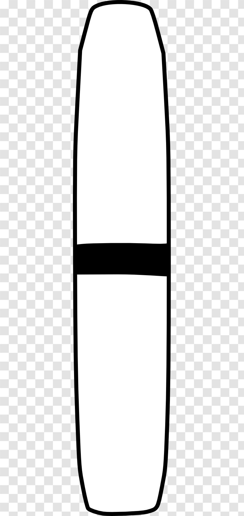 White Black Clip Art - Bowling Pin Clipart Transparent PNG