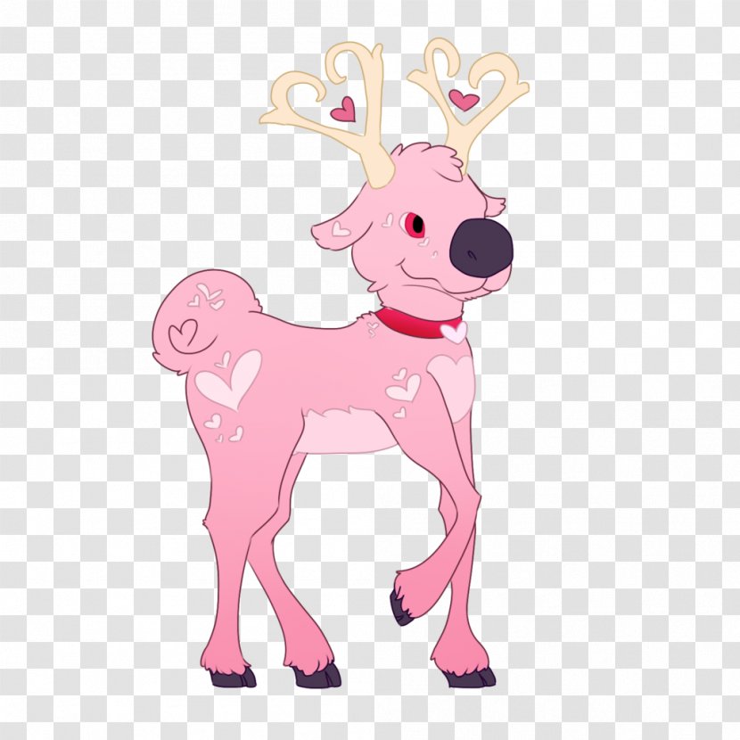 Reindeer Vertebrate Antler - Deer - Cupid Transparent PNG