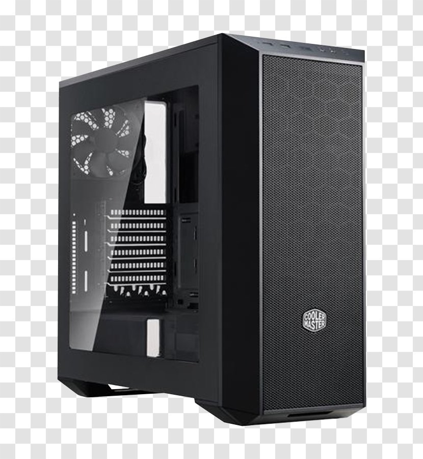Computer Cases & Housings Cooler Master MasterBox 5 MicroATX - Personal - Iron Box Transparent PNG