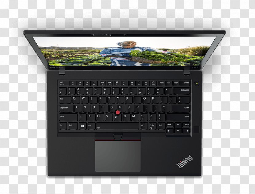 Netbook Laptop Lenovo Computer Hardware - Thinkpad T470 Transparent PNG
