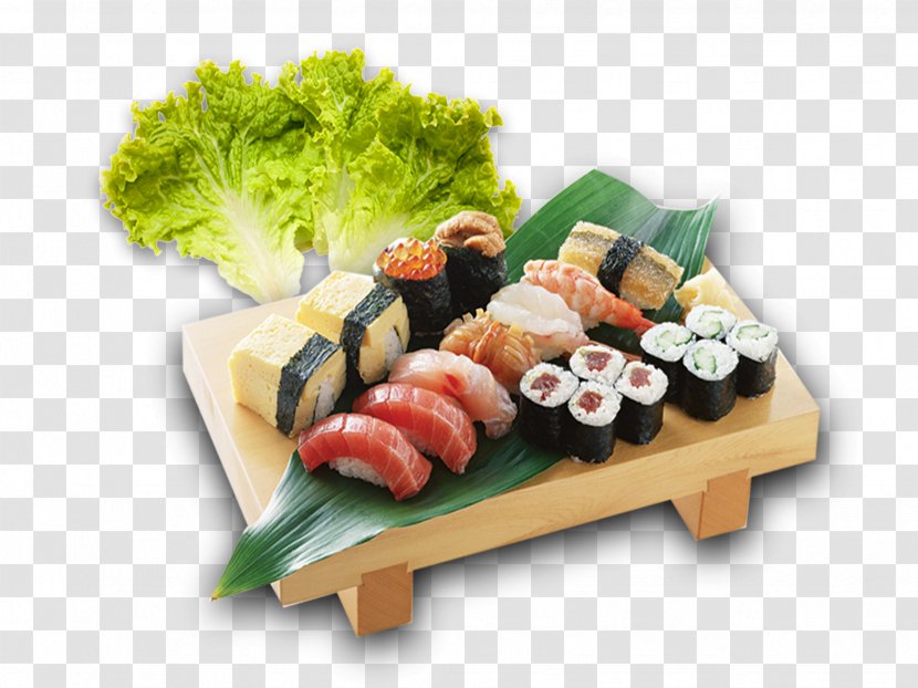 Sushi Sashimi Japanese Cuisine Unagi Seafood Transparent PNG