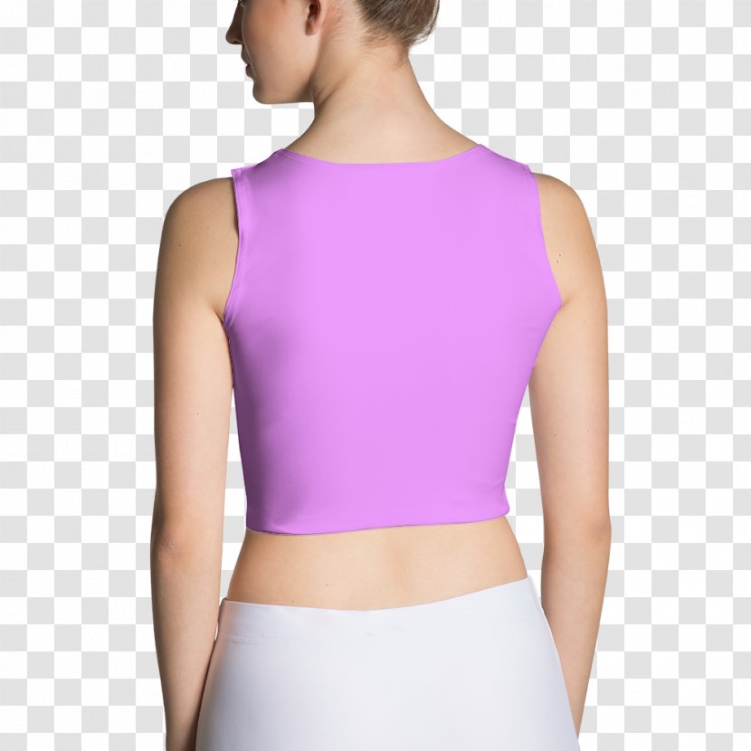 T-shirt Crop Top Clothing Sleeve - Heart Transparent PNG