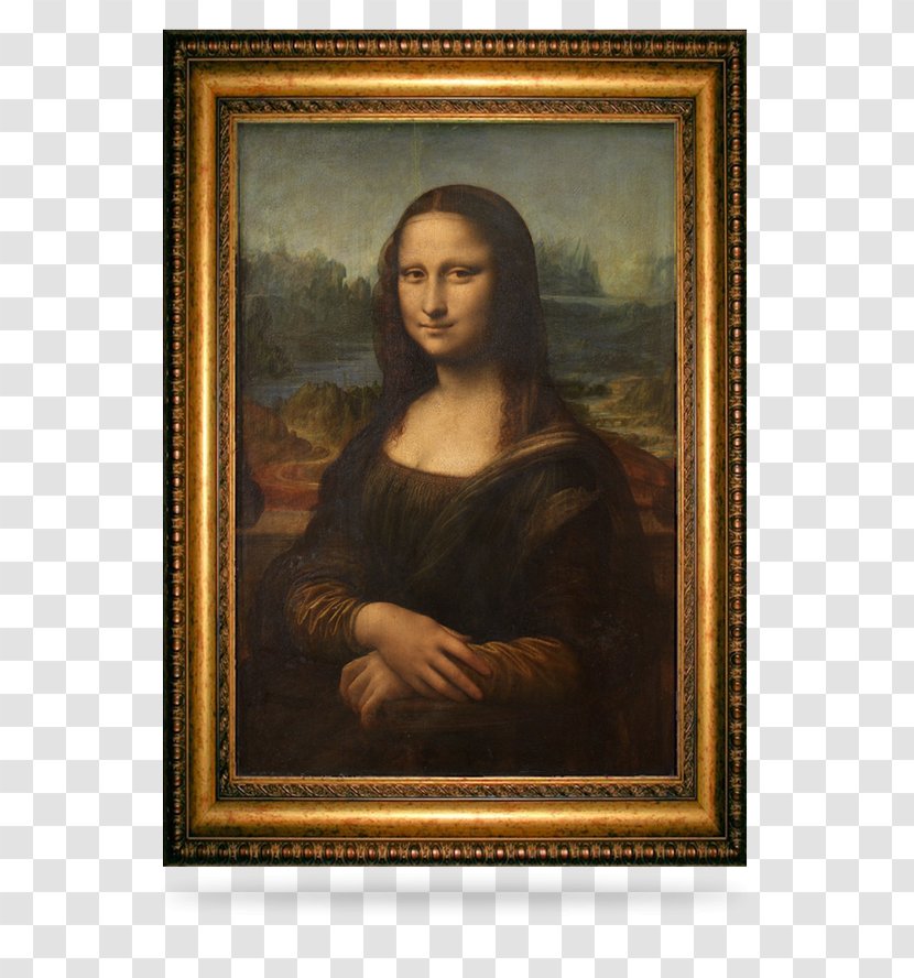 Lisa Del Giocondo Mona Musée Du Louvre Salvator Mundi Painting - Modern Art Transparent PNG