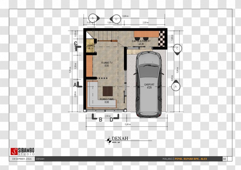 Floor Plan House Minimalism Room - Terrace - Design Transparent PNG