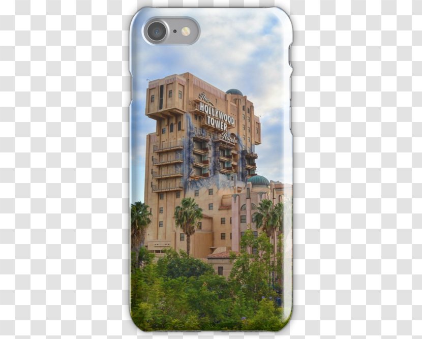 Disney California Adventure The Twilight Zone Tower Of Terror™ Facade Historic Site Middle Ages - Terror Transparent PNG