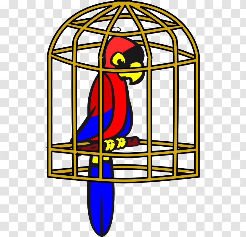 Parrot Birdcage Clip Art Transparent PNG