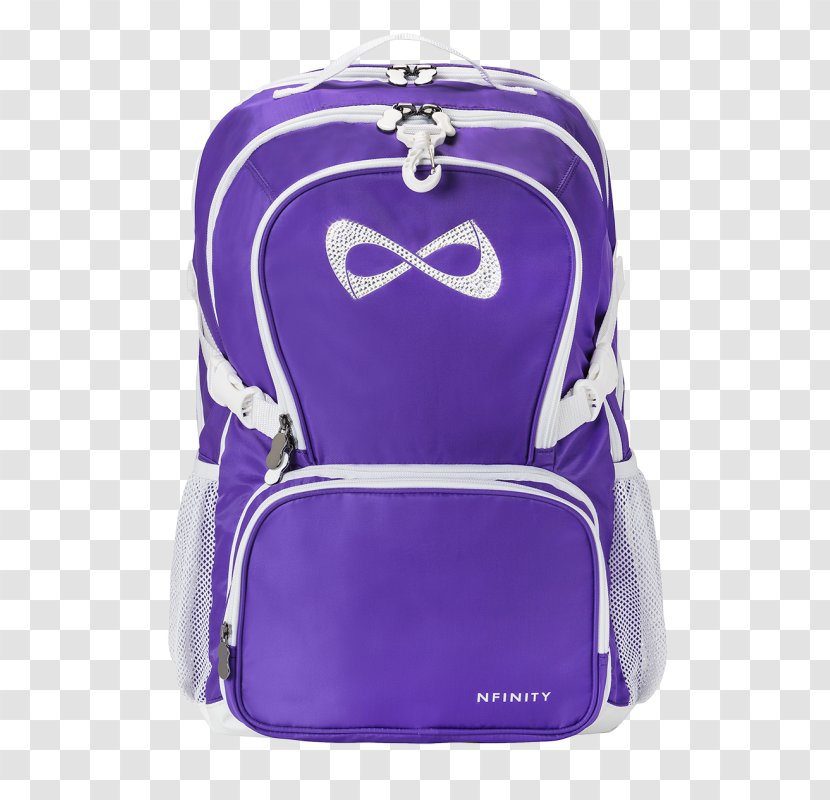 nfinity purple sparkle backpack