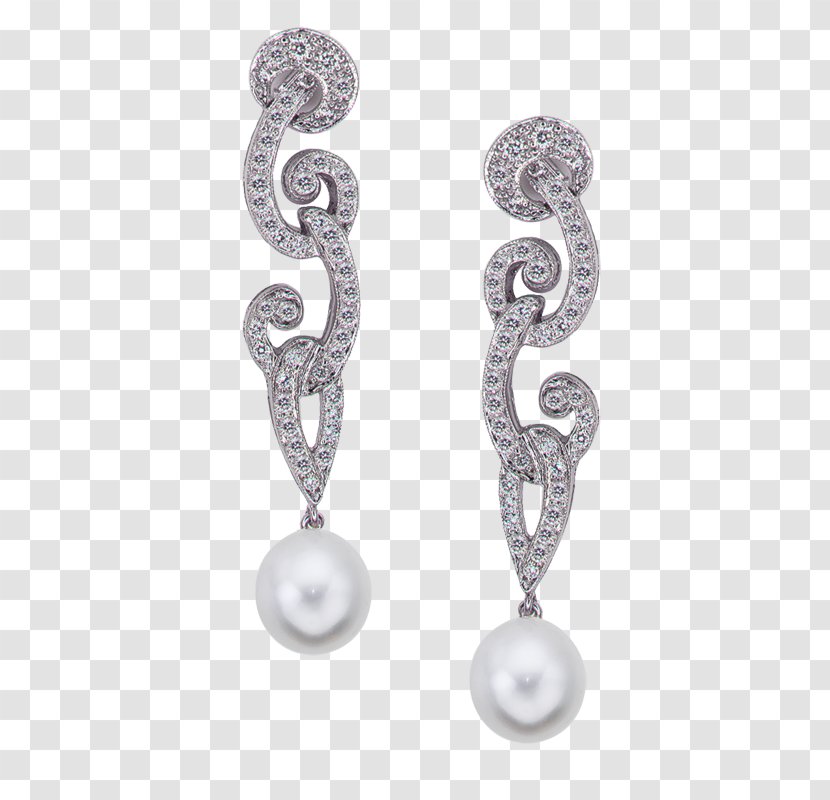 Earring Cultured Freshwater Pearls Jewellery Gemstone Transparent PNG