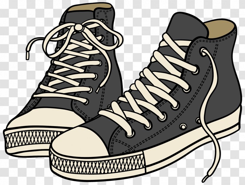 Sneakers Converse Shoe Air Jordan Clip Art - Footwear - Sneaker Transparent PNG