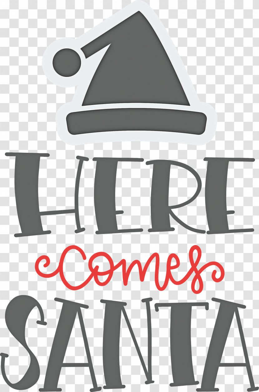 Here Comes Santa Santa Christmas Transparent PNG