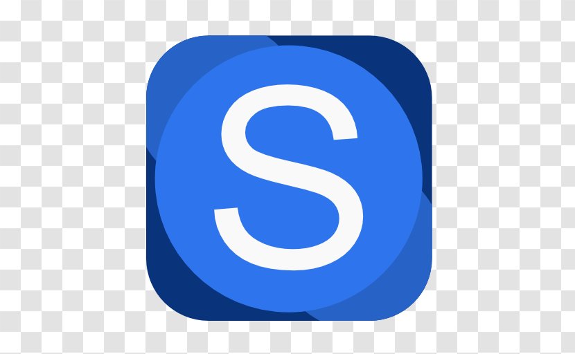 Blue Area Text Symbol - Aim - Communication Skype Transparent PNG