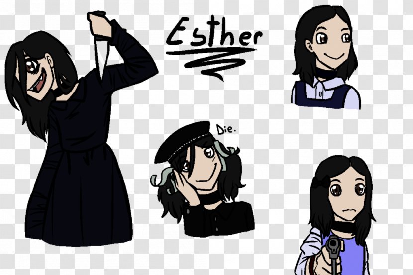 Esther Drawing Fan Art DeviantArt - Silhouette - Frame Transparent PNG