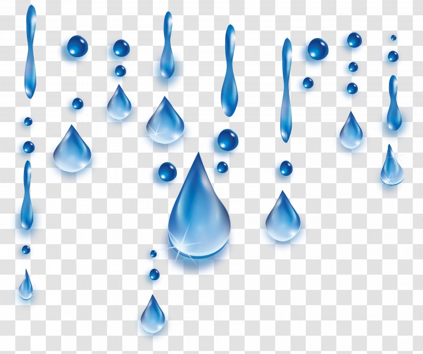 Drop Euclidean Vector Download - Gratis - Droplets Drops Element Transparent PNG