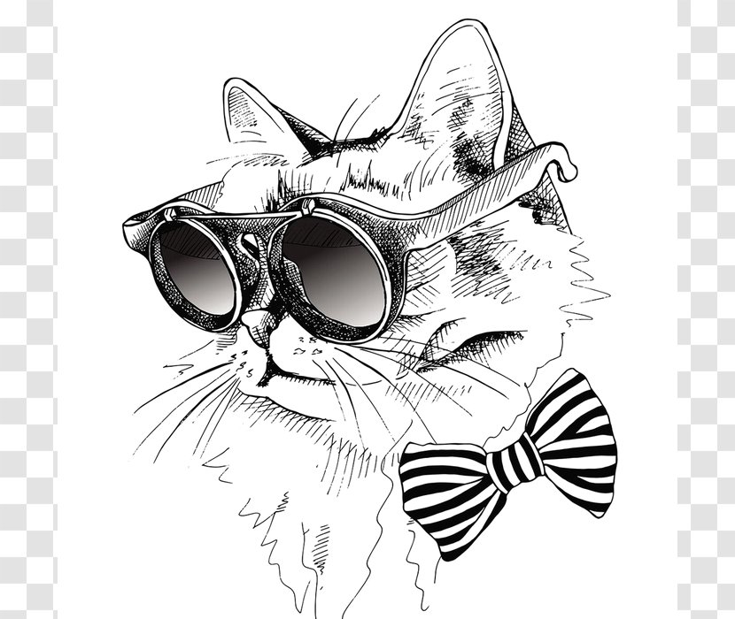 Stock Photography T-shirt Illustration Cat - Mammal - Tshirt Transparent PNG