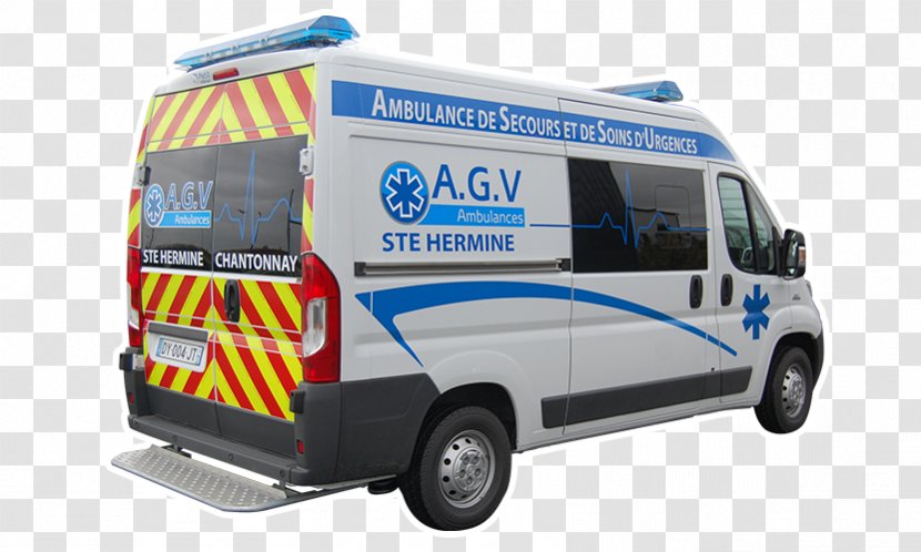 AGV Compact Van Ambulance Minibus - Light Commercial Vehicle - Police Transparent PNG