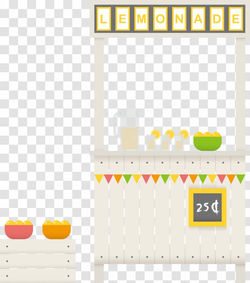 Flea Market Lemonade - Text - Cartoon Booth Transparent PNG