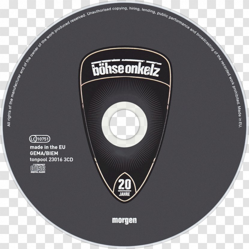Compact Disc Industrial Design Product Gestern War Heute Noch Morgen - Conflagration - British Rock Bands 2000s Transparent PNG