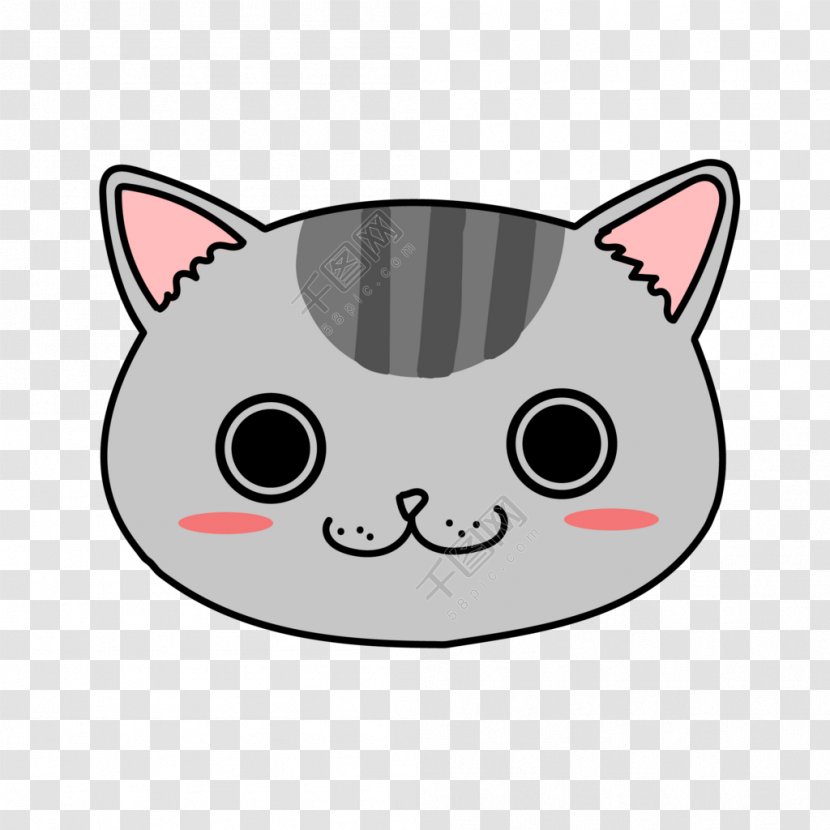 Cat Cuteness Kitten Comics Vector Graphics - Cartoon - Head Transparent PNG