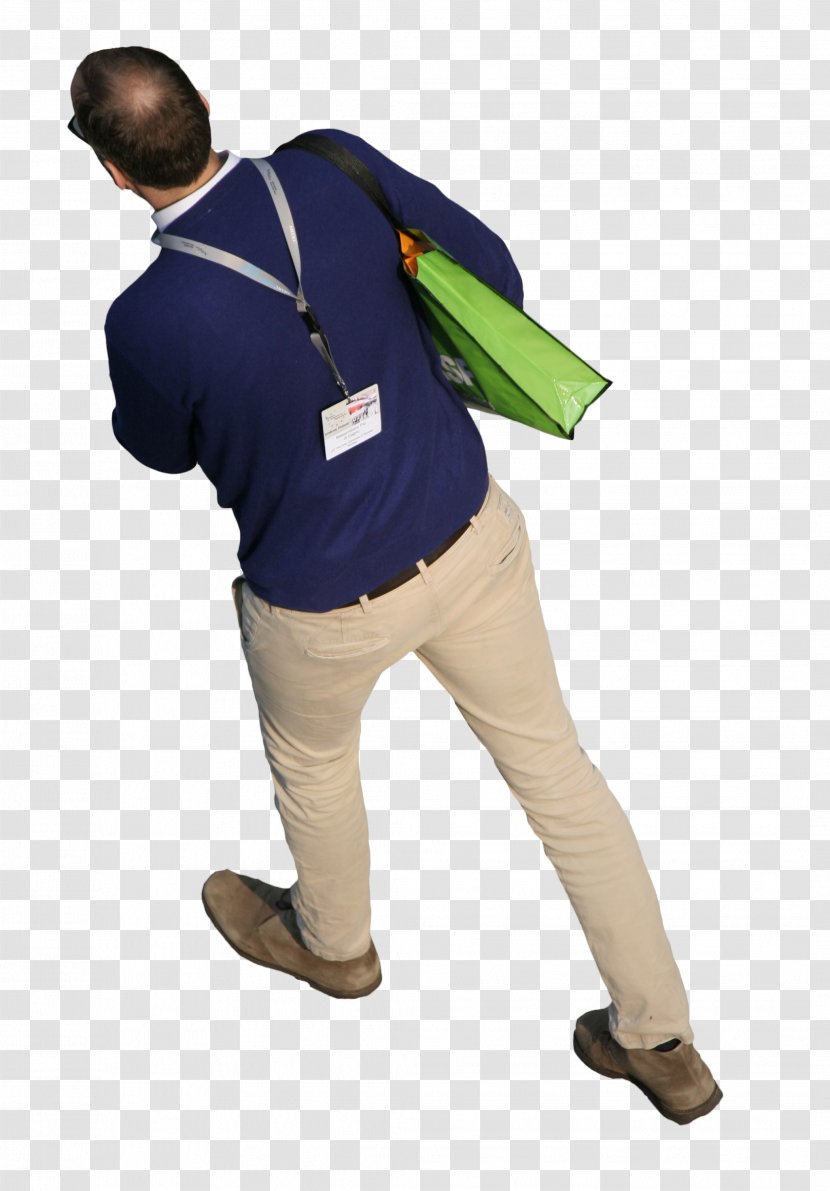 Sweater Walking - Joint - People From Above Transparent PNG