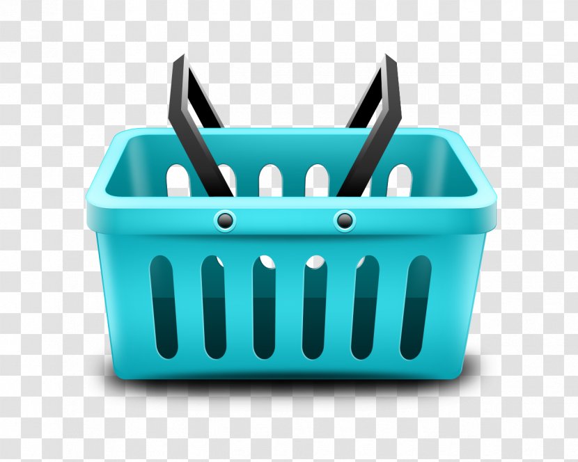 Shopping Cart Basket - Plastic Transparent PNG