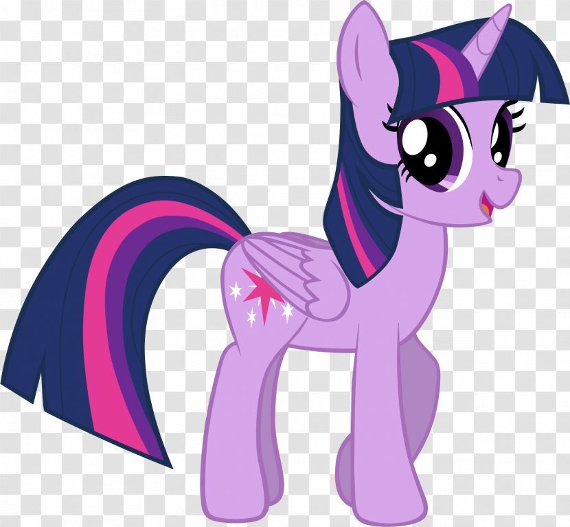 Twilight Sparkle Pony Pinkie Pie Rainbow Dash Winged Unicorn - Vertebrate - Vector Transparent PNG