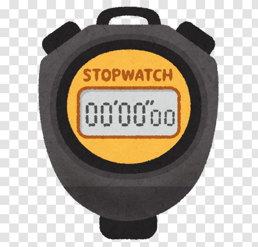 Stopwatch Seiko Sport Chronograph - Pedometer - Stop Watch Transparent PNG