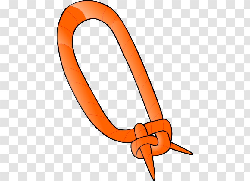 Clip Art Necktie Scarf Neckerchief Bow Tie - Orange - Foulard Transparent PNG