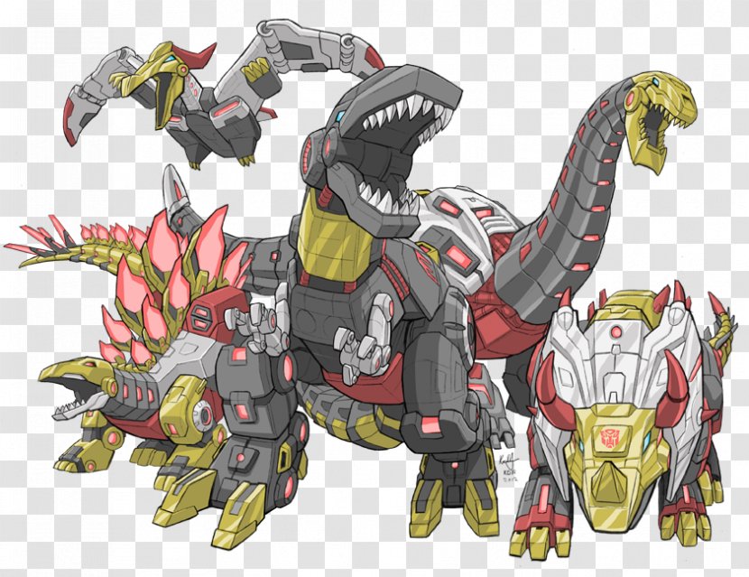 Dinobots Grimlock Snarl Transformers: Fall Of Cybertron Optimus Prime - Transformers Transparent PNG