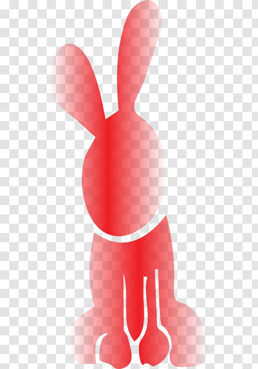 Finger Clip Art - Red - Design Transparent PNG