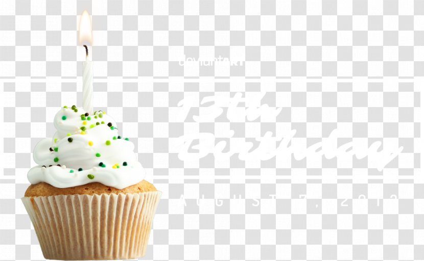 Cupcake Muffin Buttercream Sweetness - Dessert - Creative Birthday Transparent PNG