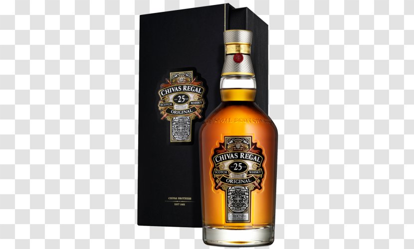 Chivas Regal Scotch Whisky Blended Whiskey Single Malt - Wine Transparent PNG