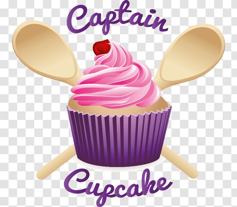 Cupcake Cream Frosting & Icing Birthday Cake - Flavor - Cakes And Cupcakes Transparent PNG
